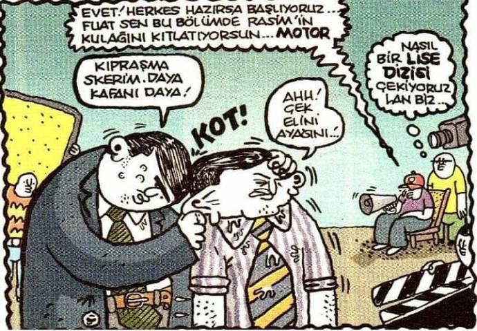 Neden bizim lise dizilerinde benden kart oyuncular var?