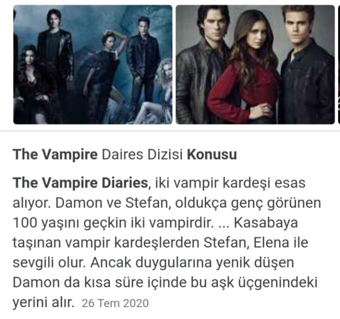 The vampire diaresin devam diziside var The orginals ve legacius