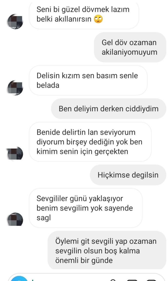 Hiç bir konuda anlaşamıyoruz sizde böyle devam mı eder mi?