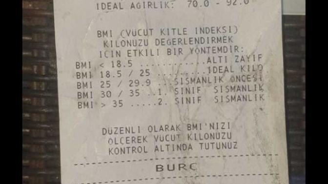 Herkes boyunu ve kilosunu yazsın?
