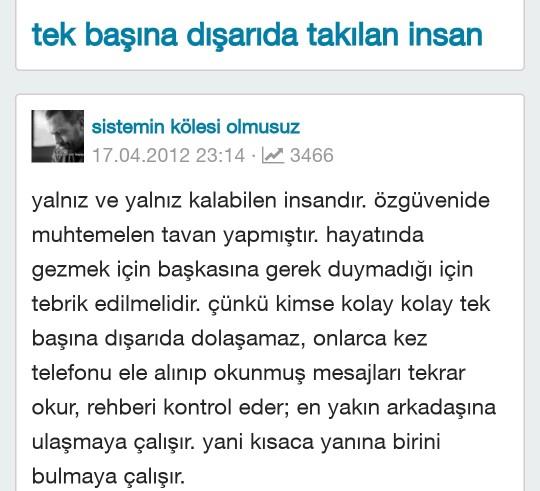 Genelde yalnız takılan ve özgüveni aşırı yüksek olan biri misiniz?