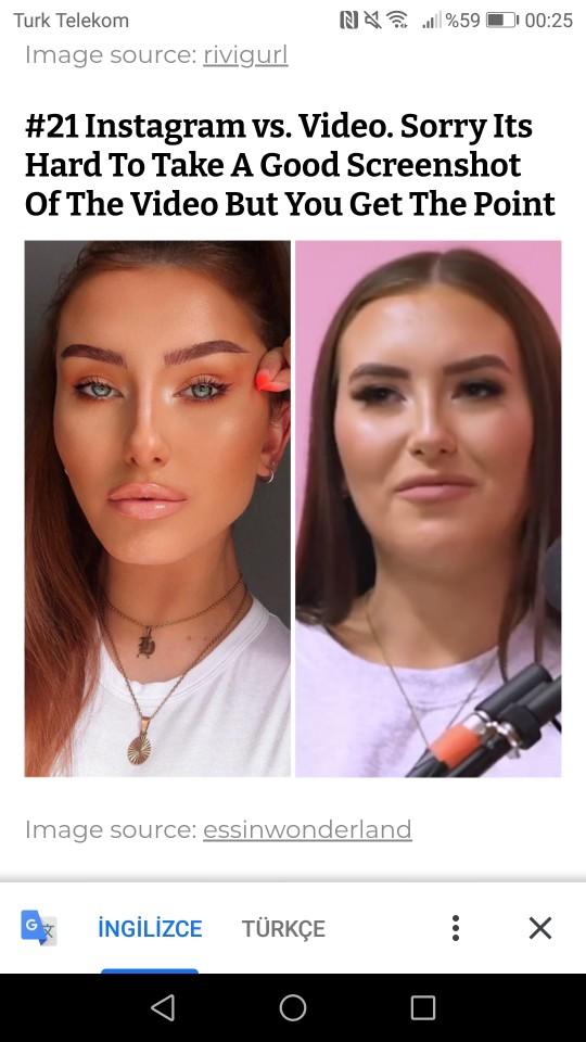 Instagram'daki kızlar nasıl bu kadar güzel olabiliyor?