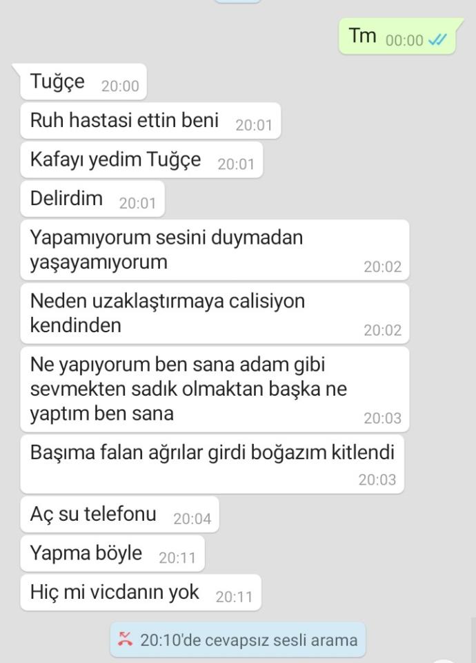 10 aylık sevgilimden ayrilamiyorum napicam?