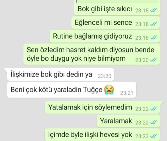 10 aylık sevgilimden ayrilamiyorum napicam?