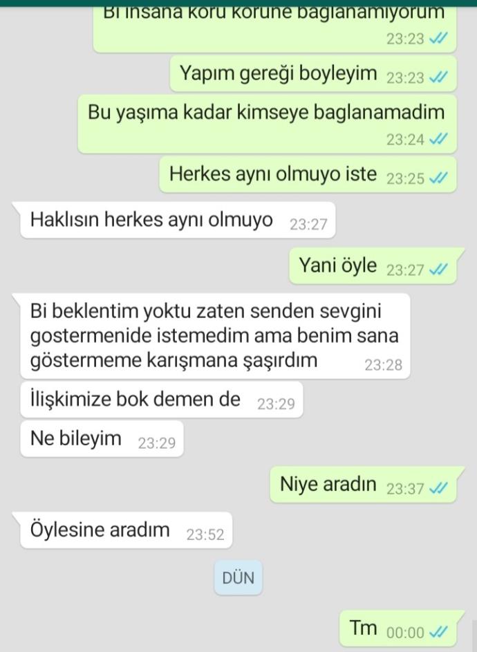 10 aylık sevgilimden ayrilamiyorum napicam?