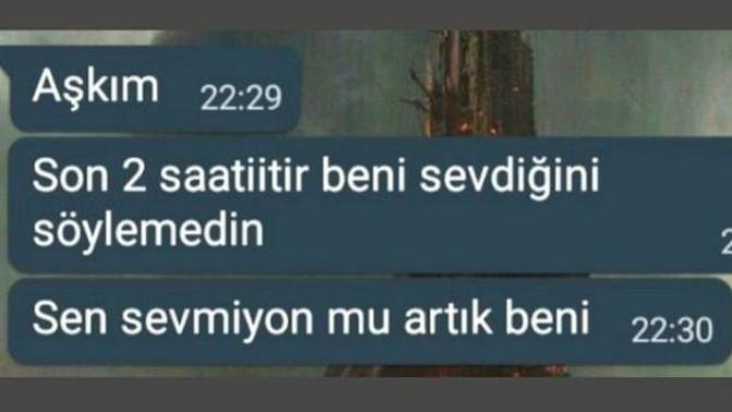 Sevgilinize çok sık seni seviyorum der misiniz?