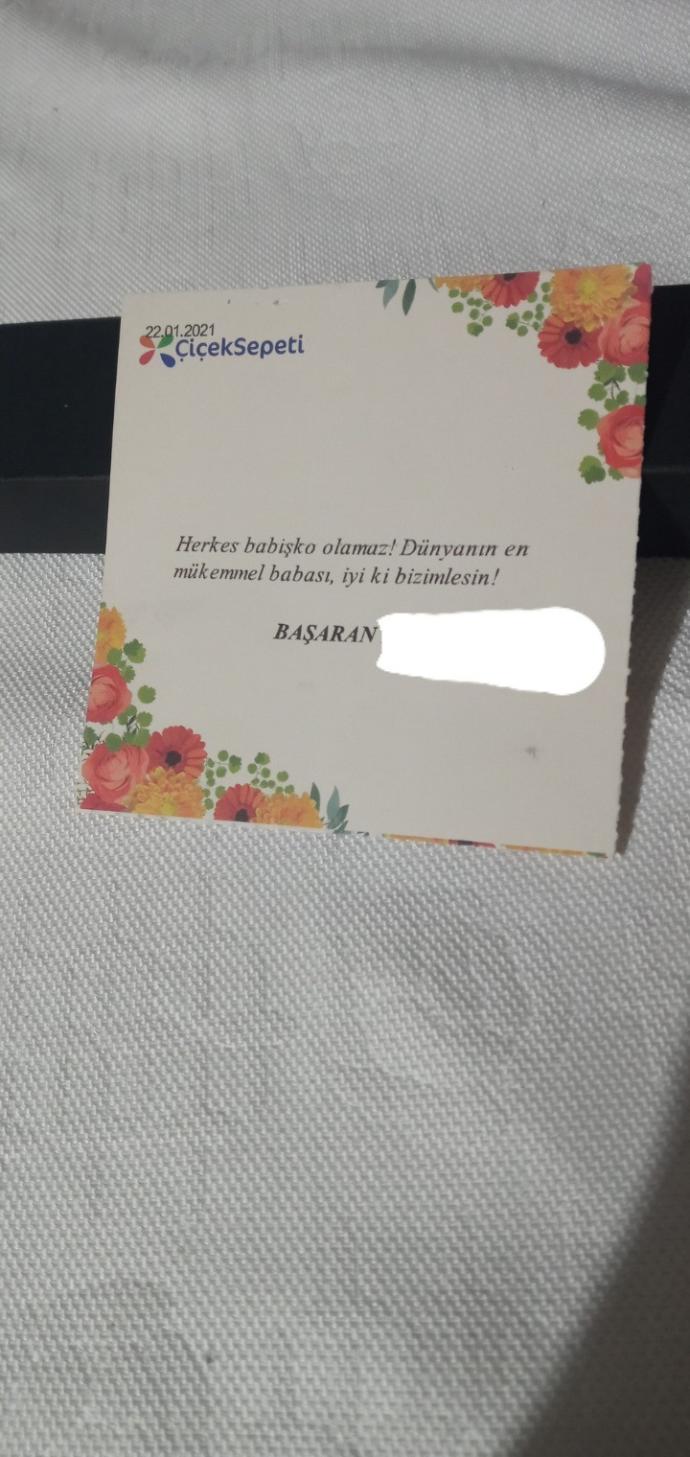 Aldığınız hediyelere not yazar mısınız?