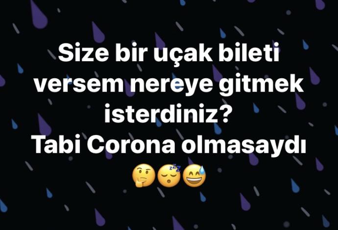 Size bir uçak bileti versem nereye uçmak isterdiniz?