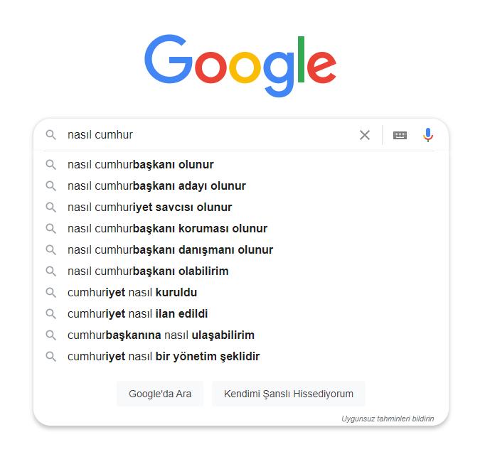 Cumhurbaşkanı olmak istiyorum?