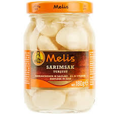 Bim'de sarımsak turşusu