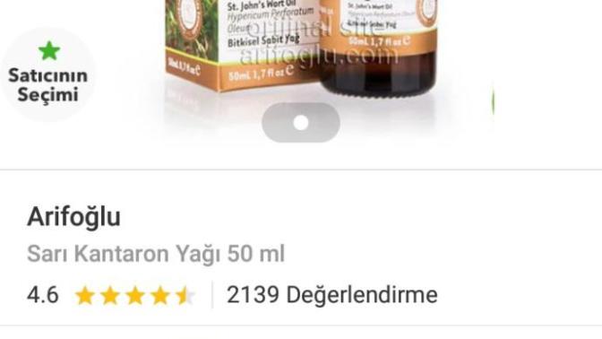 Kantaron yağı kullanan var mı?