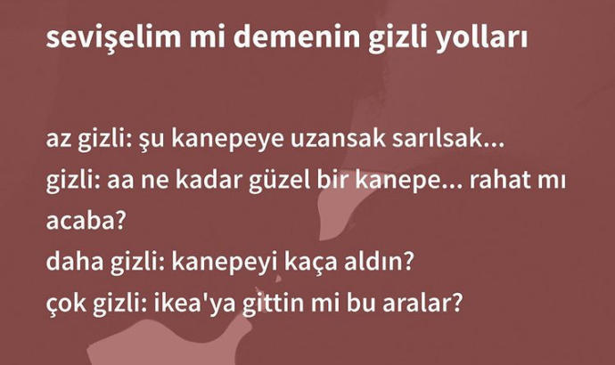Sevişelim mi demenin alternatif yolları nelerdir?