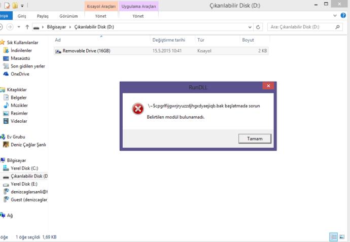 Flash Bellek Belirtilen Modül Bulunamadı Hatası Nasıl Çözülür?