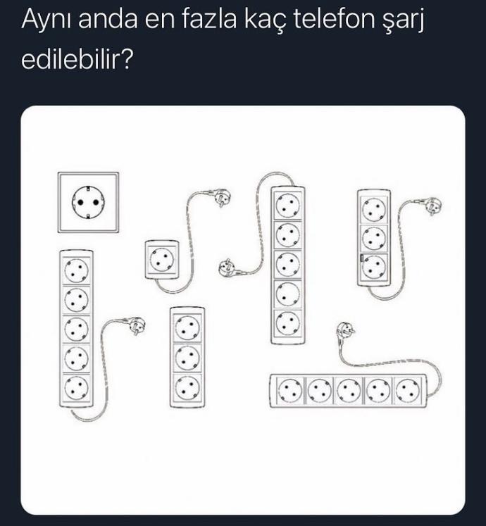Bunlarla aynı anda en fazla kaç telefon şarj edebilir?