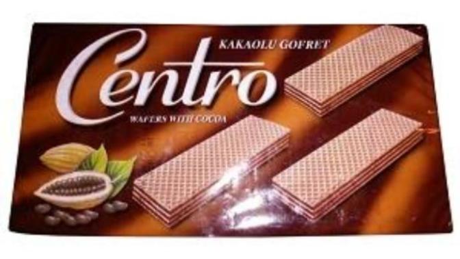 Bimde satılan centro gofret var büyük bir paket?