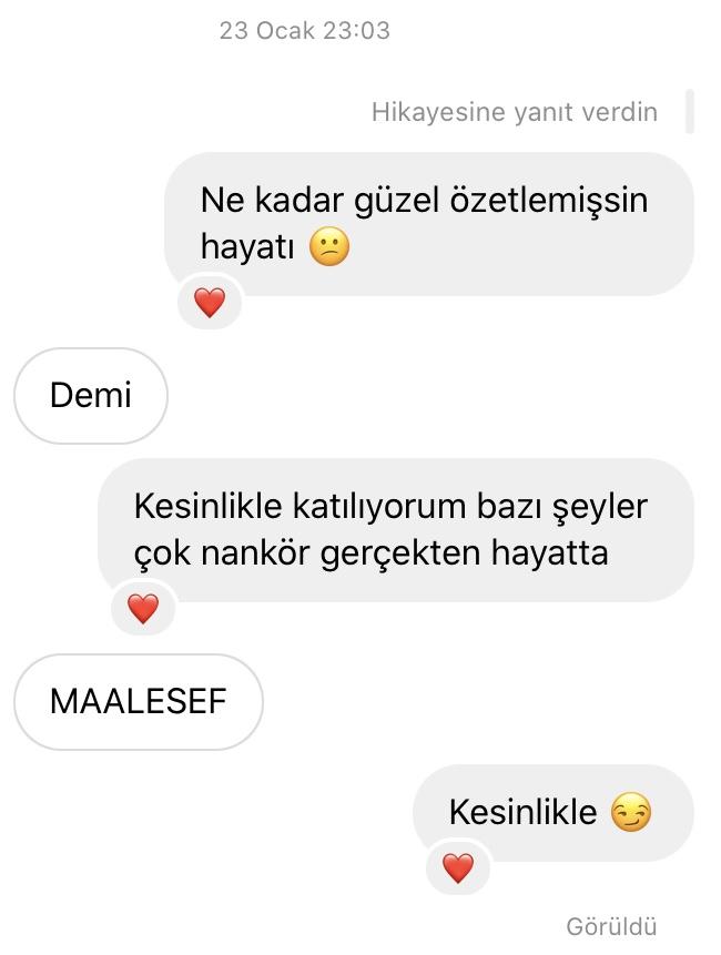 Sadece hikayede böyle bi konuşma geçti sizce nasıl tanışırım?