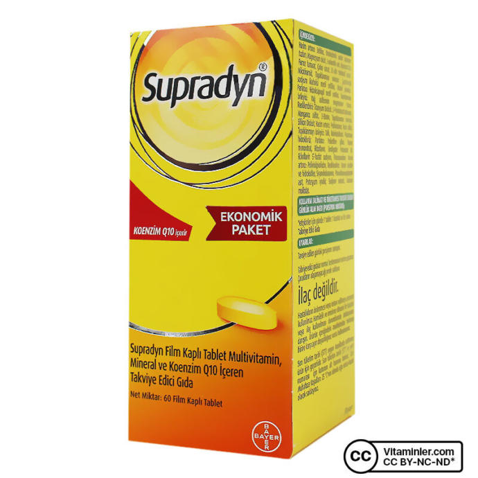 Supradyn All Day 60 Tablet