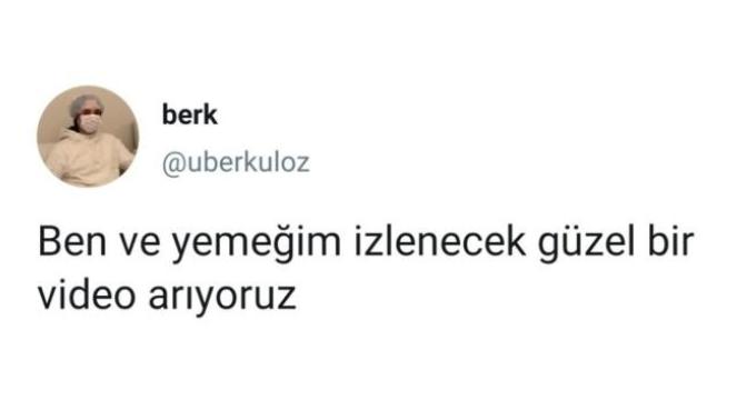 Yemek yerken video izliyor musunuz?