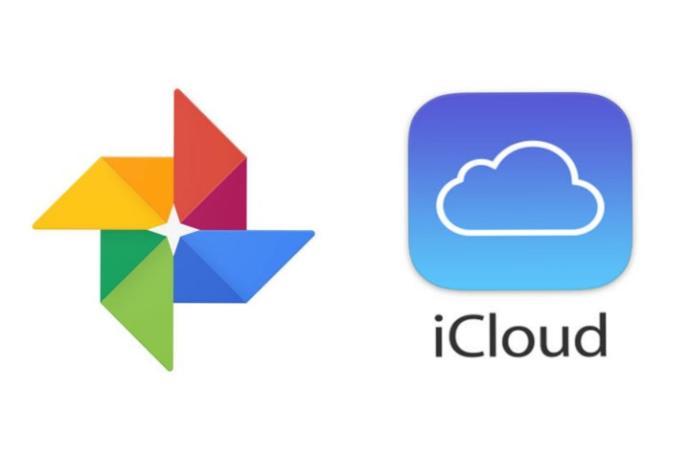 Google fotoğraflara yedeklenen fotoğraflarımı iClouda atabilir miyim?