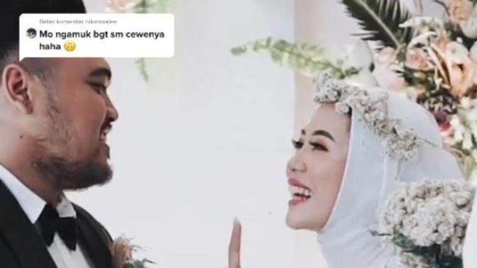 Malezya'da düğünde eski sevgilisine sarılmak istedi damat da onay verdi. Siz olsanız izin verir misiniz?