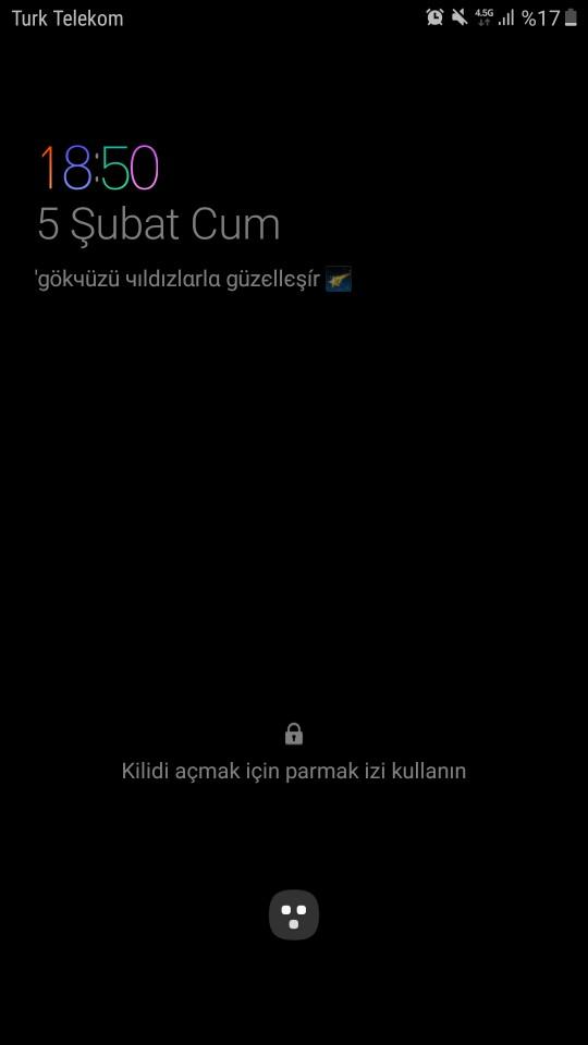 Telefonunuzun ekranında nasıl bir duvar kağıdı var?