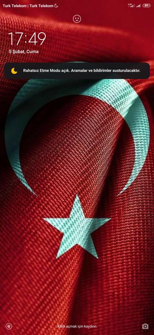 Telefonunuzun ekranında nasıl bir duvar kağıdı var?