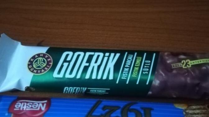 Gofrik fıstık ezmeli fıstık parçalı nereden bulabilirim?