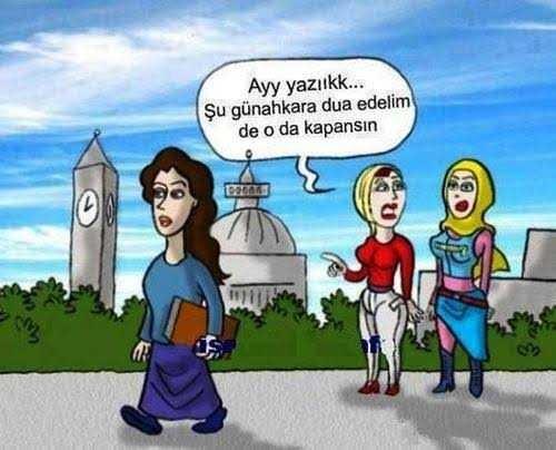 Tesettürlü ama muhafazakar olmayan kadınlar hakkında ne düşünüyorsunuz?
