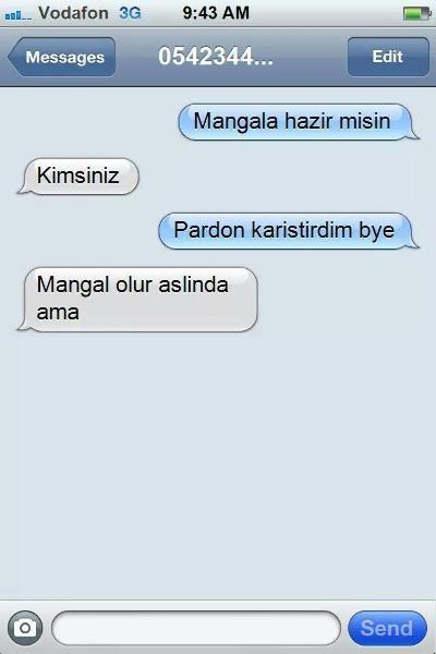 Tanımadığınız numaradan mesaj aldığınız oldu mu?