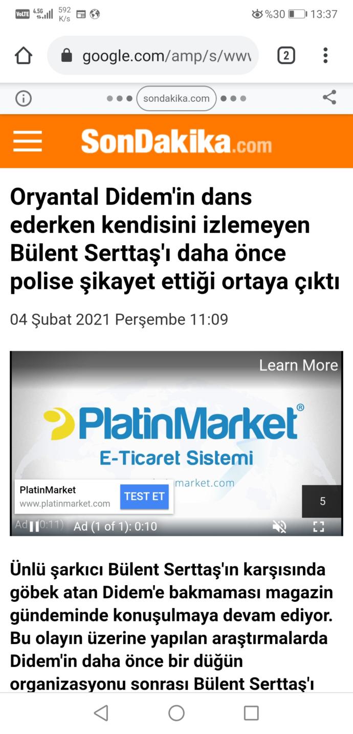 Oriyantal Didem, Bülent serttaşın dans ederken götüne bakmamasına çok içerlenmiş ve saygısızlık yapıyor demiş ne düşünüyorsunuz?