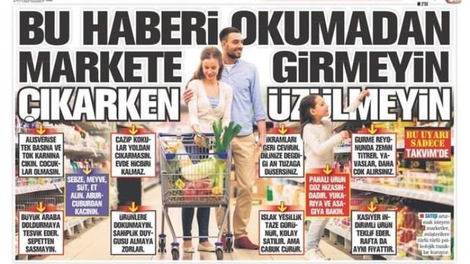 Takvim gazetesinin fakirliğe alıştırma sayfası hakkında ne düşünüyorsunuz?