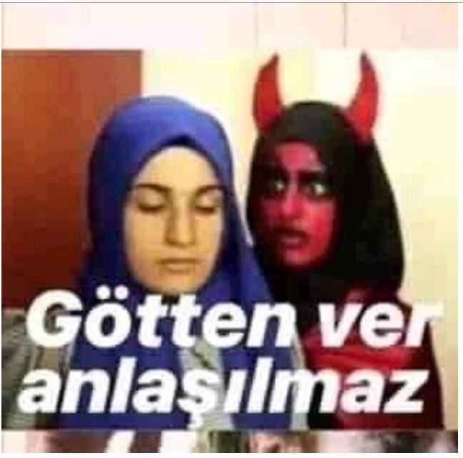 "O türbanlı bile ayarlayamaz" ne demek?