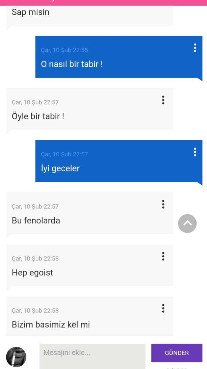 Bu gece nelerle uğraşıyorsunuz?