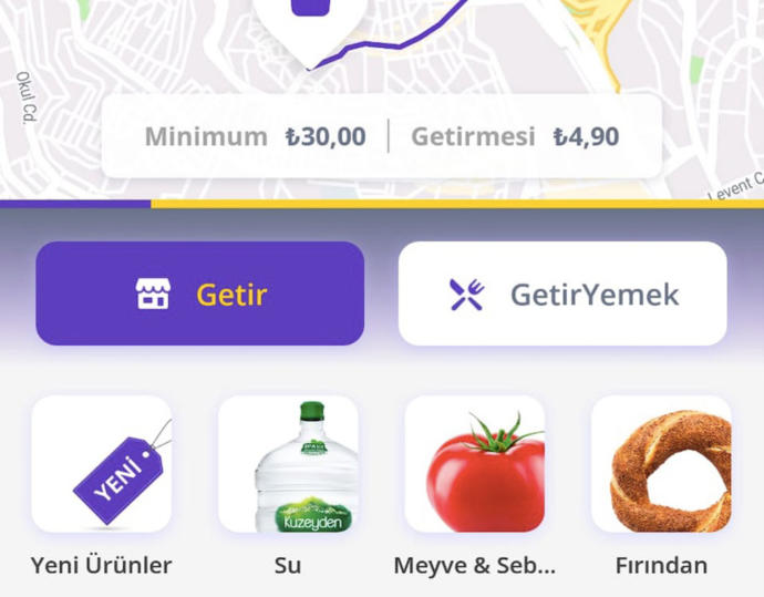 getir yemek nasıl çalışır?