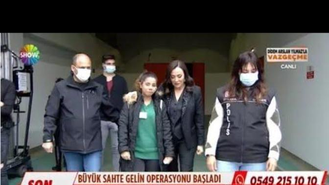 Sahte gelin Melisay Tosun Didem Arslan Yılmaz'la Vazgeçme programında gözaltına alındı! Sahte Gelin Haberini izlediniz mi?