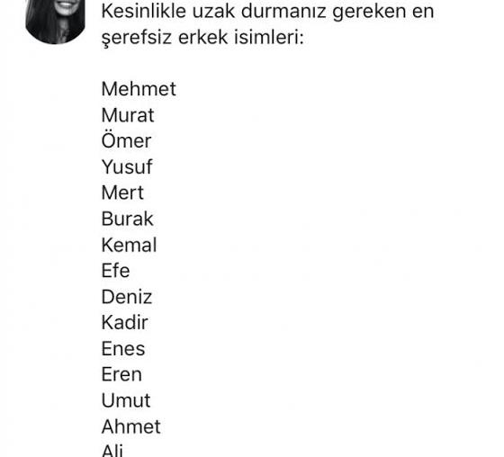 Kesinlikle uzak durmanız gereken , güvenilmeyecek isimler nelerdir?