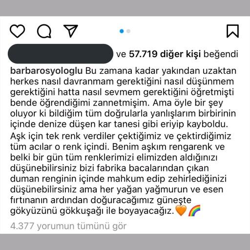 Masterchef Barbaros, gay olduğunu açıkladı: benim aşkım rengarenk dedi. Senin aşkın ne renk?