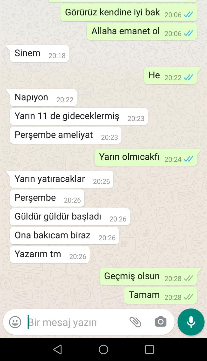 (Acil) bu konusmalarda kızmı erkek mi ilgili?