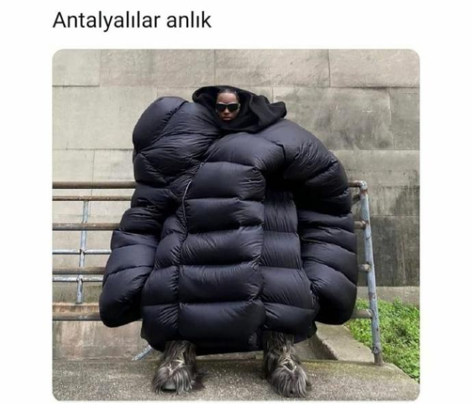 Hava soğuk mu? Yooo sıcag hahaha