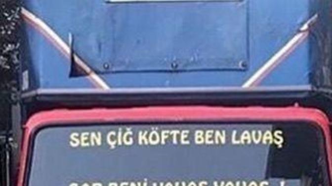 KAMYON ARKASI YAZISI YAZAR MISIN ?😀😀?