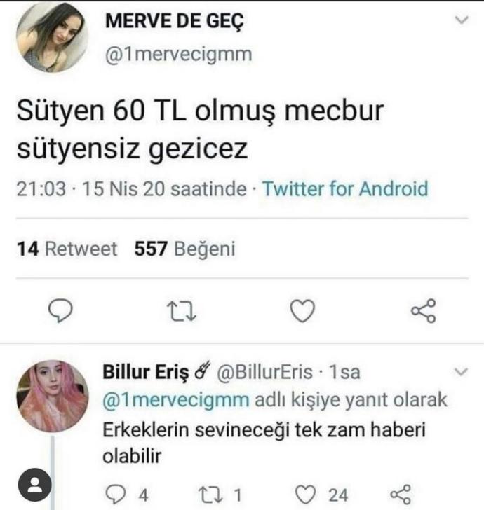 Erkeklerin en sevineceği zam haberi nedir sizce?