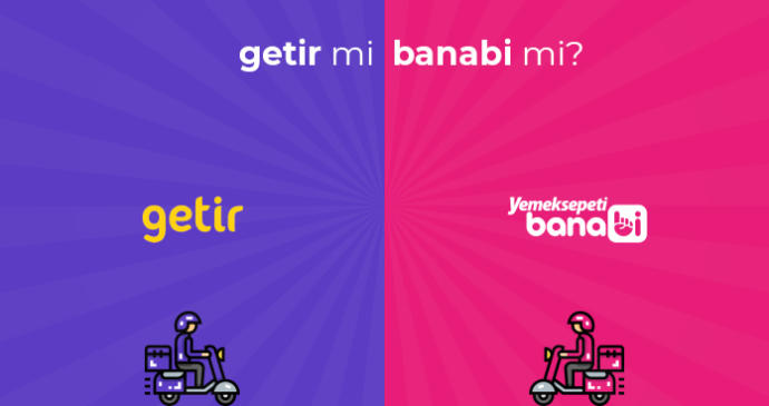 getir banabi karşılaştırma