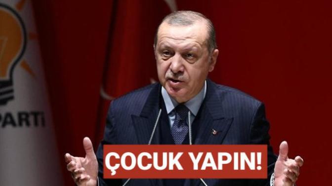  Erdoğan "Nüfusumuz azalabilir, gençlerimize 3, mümkünse daha fazla çocuk tavsiyesinde bulunuyoruz" dedi. Ne düşünüyorsunuz?