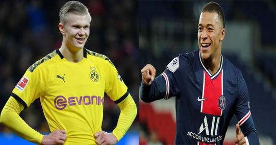 Messi ile Ronaldonun tahtının yeni sahibi Mbappé ve Haaland olur mu?