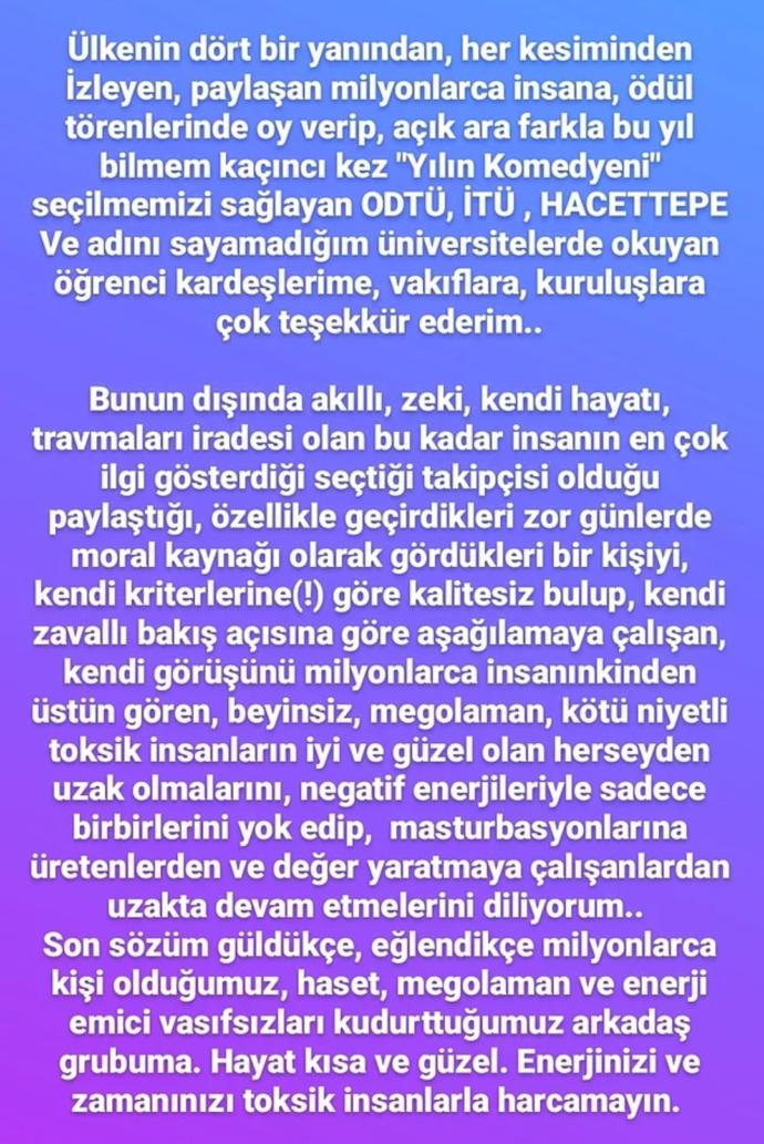 Konuşanların yıldızı Hasan Can Kaya, kendisini beğenmeyip eleştirenlere isyan etti. Sizce haklı mı?