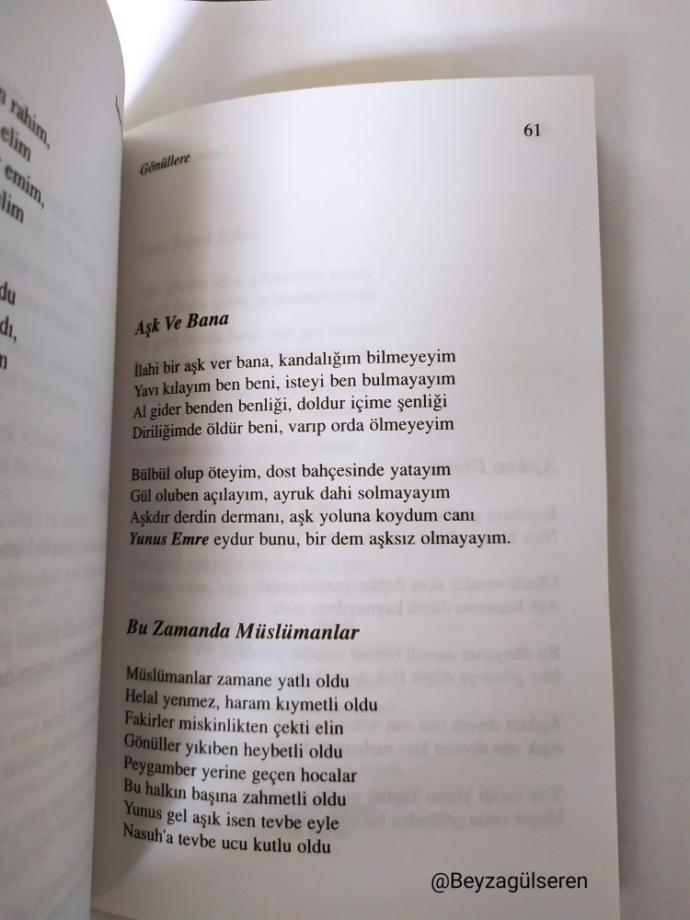 En Sevdiğin söz/şiirler nedir?
