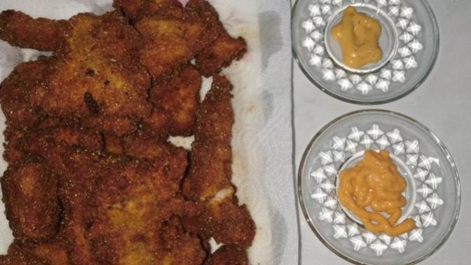Pane harçlı çıtır tavuk sever misiniz?