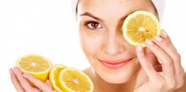 Limonlu doğal cilt bakım maskeleri
