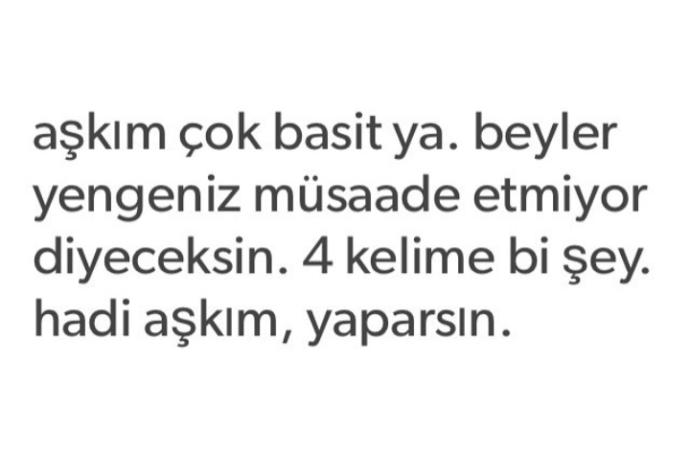 Sevgilin senden izin mi almalı, sana haber mi vermeli?
