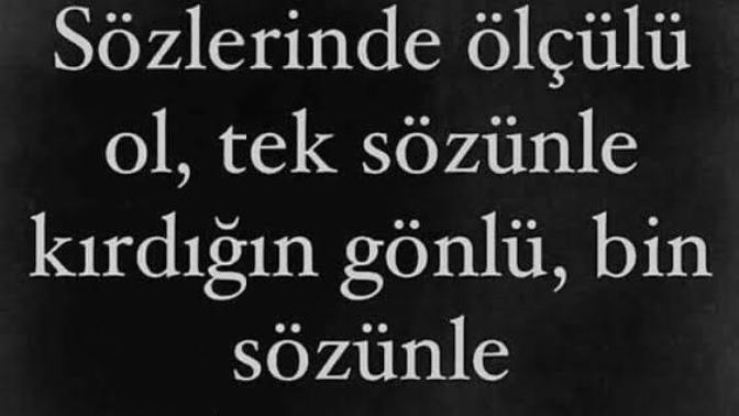 Günün sözünü söyle desem ne dersin? Ve nasıl bir söz bırakırsın?